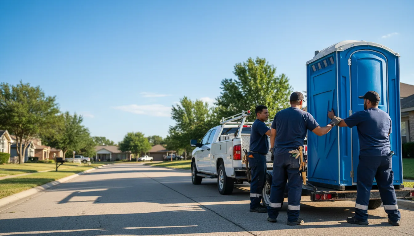 Portable Toilet Rental in Richards, TX near me